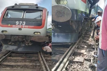 திடீரென ஏற்பட்ட அசம்பாவிதம்...உதர ரயில் பாதை பாதிப்பு!