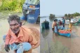 கடலில் தத்தளித்த தமிழக கடற்றொழிலாளர் நெடுந்தீவு கடற்றொழிலாளர்களால் மீட்பு