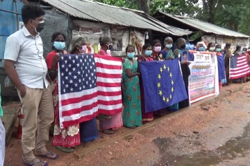 இந்திய-இலங்கை சட்டத்தை மீட்டெடுக்க இந்தியா பொருளாதார வழிகளை பயன்படுத்த வேண்டும்: காணாமல் ஆக்கப்பட்டோரின் உறவினர்கள் சங்கத்தினர்