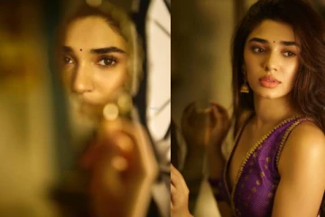 LIK பட இளம் நடிகை க்ரித்தி ஷெட்டியின் அழகிய போட்டோஷூட் ஸ்டில்கள்