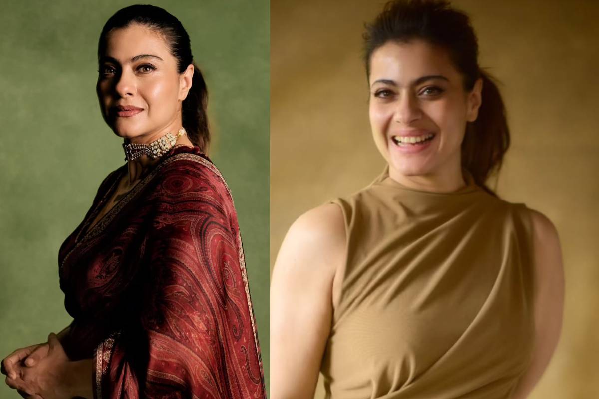 51 வயதில் குறையாத கிளாமரில் நடிகை கஜோல்!! மிரர் லுக் போட்டோஸ். | 51 Age Actress Kajol Recent Saree Photos Post