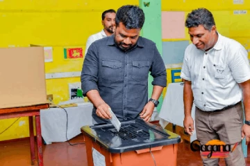 ජනපති ඡන්දය භාවිතා කළ අයුරු [Photo]