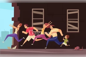 වැස්ස ටිකක් අඩු වෙන කල් ඉන්න ගෙට ගොඩ වුණු කෙනා නිසා නිවැසියෝ ගෙදරින් දුවයි ..(PHOTOS)