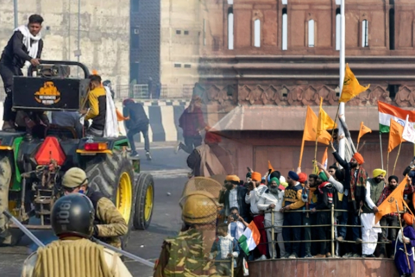 விவசாயிகளின் டிராக்டர் பேரணி வன்முறை - காவல்துறை லுக் அவுட் நோட்டீஸ் அனுப்பியுள்ளது! | Farmer Fir Police Court