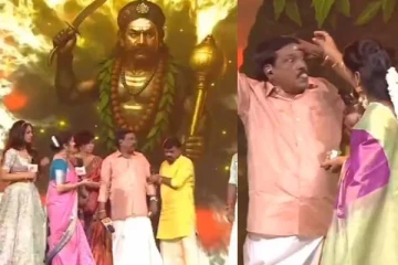 பக்தி சூப்பர் சிங்கர்!! புஷ்பவனம் குப்புசாமிக்குள் வந்த கருப்பசாமி..வைரலாகும் வீடியோ..