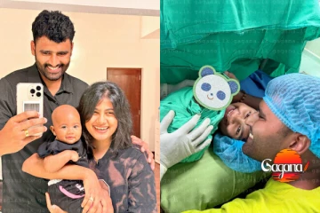 තිසර පෙරේරා ආදරණීය පුංචි දියණියව පළමුවරට සමාජ මාධ්‍යයට පෙන්වයි - අනේ එයාගේ ලස්සන [PHOTOS]