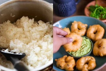 வீணாகிய சாதத்தை வைத்து சுவையான உளுந்து வடை - செய்வது எப்படி?