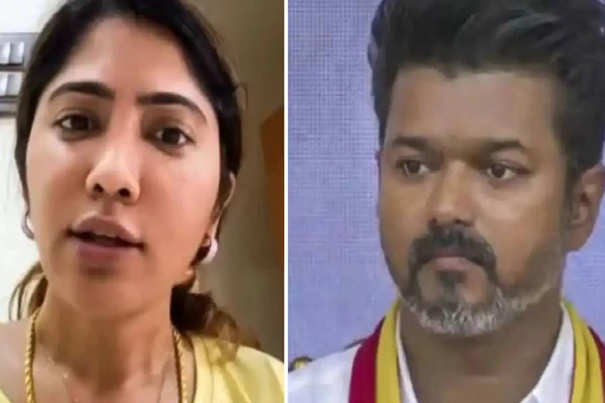 உங்க ரசிகர்கள் ஏன் மண்டையில மைனரா இருக்காங்க? மீண்டும் விஜயை கலாய்த்த ஜுலி! | Bigg Boss Julie Criticizes Tvk Vijay New Video