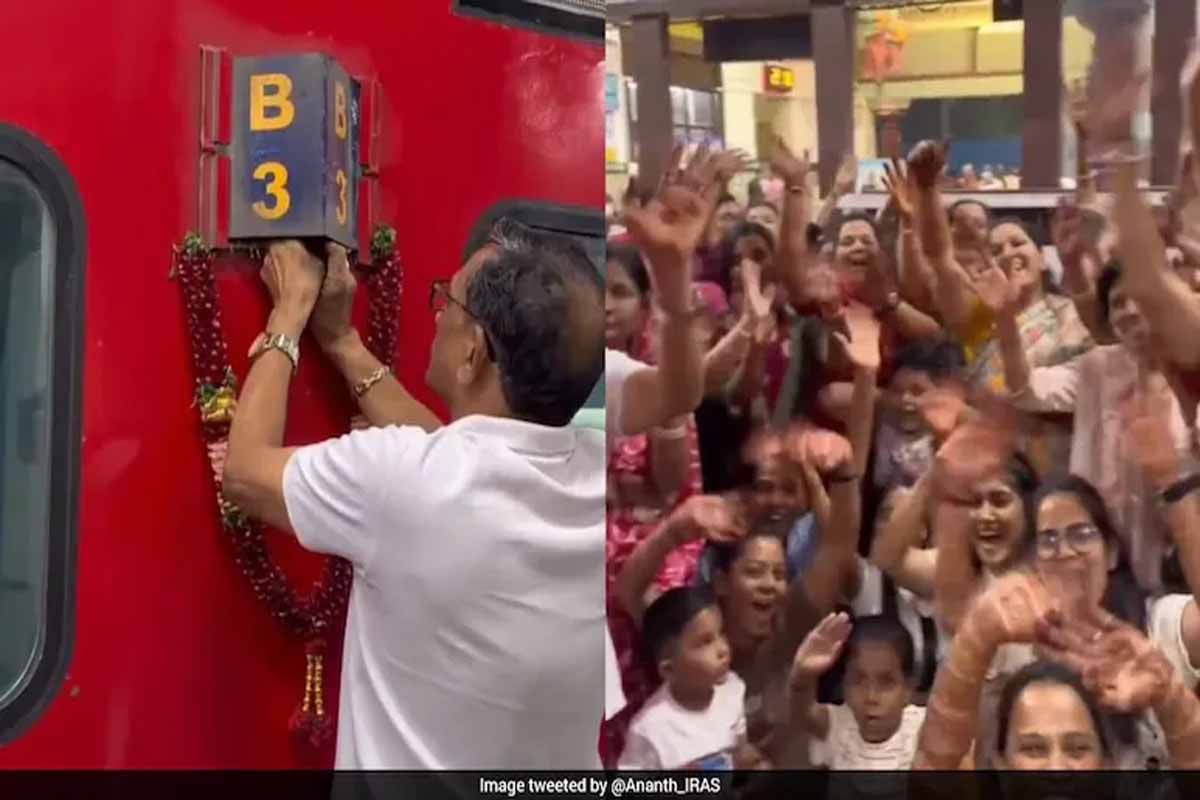 ஒரு முழு ரயில் பெட்டி: ஆட்டம் பாட்டம் என களைகட்டிய திருமண நிகழ்வு | Booked Entire Train Coach For Marriage