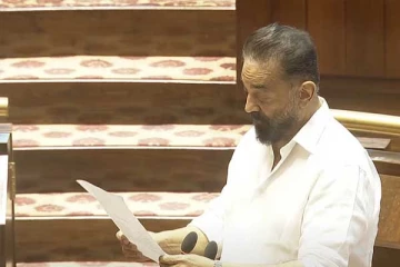 மாநிலங்களவை உறுப்பினராக தமிழில் பதவியேற்றார் கமல்ஹாசன்