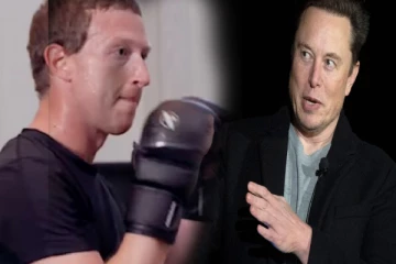 வாடா வா.... மெட்டா நிறுவன தலைவரை கூண்டு சண்டைக்கு அழைத்த எலான் மஸ்க்!