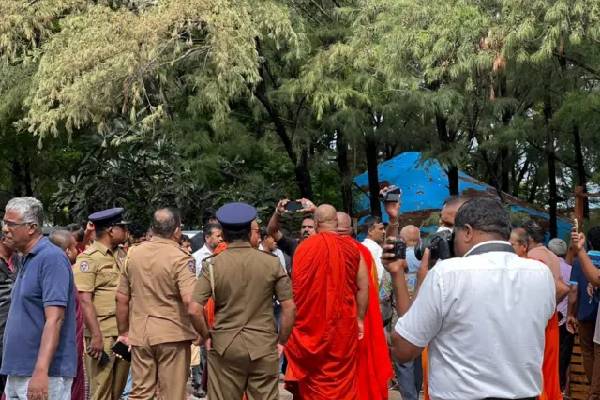 தமிழீழ கொள்கைக்கு சார்பாக நடக்கும் அரசு....புத்தர் சிலை சம்பவத்தில் இனவாதம் பேசும் சரத் வீரசேகர | Trincomalee Buddhist Temple Sarath Weerasekara