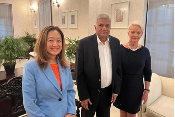 ஜனாதிபதி மற்றும் சிண்டி மெக்கெய்ன் இடையே விசேட சந்திப்பு