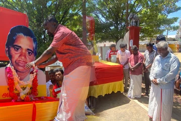 இந்தியா போன்ற வல்லரசு நாடுகளின் நலனுக்காக தமிழ் மக்களை அடக்கியாள முடியாது : தர்மலிங்கம் சுரேஸ் தெரிவிப்பு