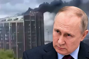 தீக்கிரையான ரஷ்யாவின் மிகப்பெரிய வணிக வளாகம்! வெளியான காணொளி