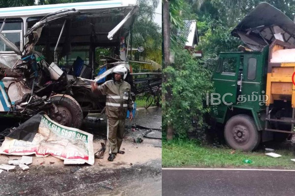 தென்னிலங்கையில் ஒரே நாளில் நடந்த பாரிய பேருந்து விபத்துகள்! (படங்கள்) | Colombu Accident Today