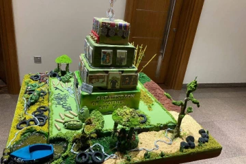 சர்ச்சையைில் கமல் குணரத்னவின் பிறந்த நாள் கேக் - வைரலாகும் புகைப்படங்கள்