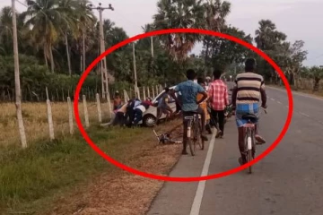 துரைராசா ரவிகரன் காரில் மனைவியுடன் பயணித்து கொண்டிருக்கும் போது ஏற்பட்ட அசம்பாவிதம்!