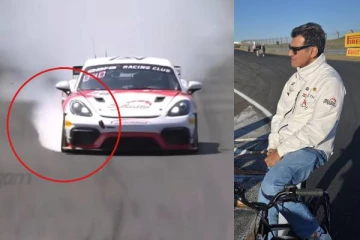 ரேஸில் அஜித் கார் டயர் வெடித்து விபத்து.. என்ன ஆனது? பதறும் ரசிகர்கள்