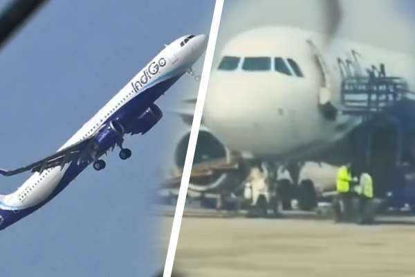 கழிவறையில் கண்டெடுக்கப்பட்ட டிஷ்யூ பேப்பர் ; அச்சத்தில் பயணிகள்...இண்டிகோ விமானம் அவசரமாக தரையிறக்கம்! | Bomb Threat On Tissue Paper Indigo Flight