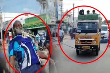 தாடியில் 1,700 kg எடையினை கட்டி இழுத்து ஈழத் தமிழர் உலக சாதனை !