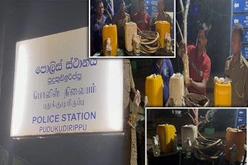 புதுக்குடியிருப்பில் கசிப்பு உற்பத்தி: இளைஞன் ஒருவர் கைது