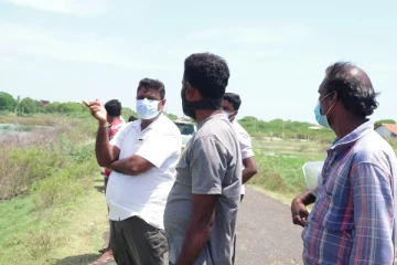 திருக்கேதீஸ்வர குளத்தில் அத்துமீறி மீன்பிடிக்கும்  இராணுவத்தினர்