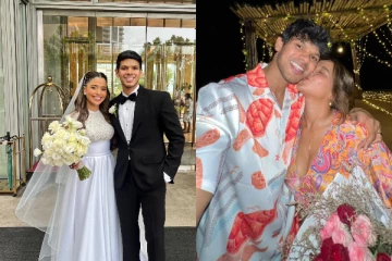 කියුට්ම කපල් එක..හැමෝම ආදරය කරන ඒ දෙන්නගේ ඇනිවර්සරි එක.. (PHOTOS)