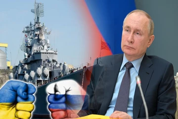 ரஷ்ய போர்க்கப்பலை தகர்த்த உக்ரைன் விமானப்படை