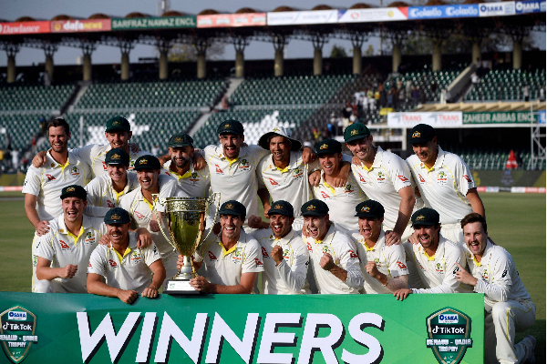 PAKvsAUS: அபார வெற்றியை பதிவு செய்த ஆஸ்திரேலியா அணி - தொடர் சாதனை | Pakistan Vs Australia 3Rd Test Win