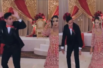 Wow... வரவேற்பு நிகழ்ச்சியில் மாஸா நடனமாடிய அசத்திய மணமக்கள் - வைரலாகும் சூப்பர் வீடியோ!