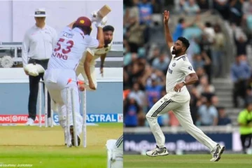 முதல் செசனிலேயே தெறிக்கவிட்ட சிராஜ்: தடுமாறும் மேற்கிந்திய தீவுகள் (வீடியோ)