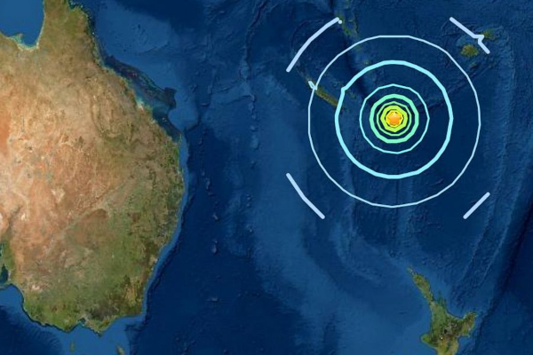 தென்பசுபிக் சமுத்திர நாடுகளுக்கு சுனாமி எச்சரிக்கை..! | Earthquakes In The South Pacific Ocean Tsunami
