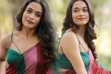 கவர்ச்சியான உடையில் காவியா அறிவுமணி!! சினிமாவிற்கு வந்த பிறகு கிளாமர் ரூட்டுக்கு மாறிட்டாரே..