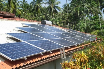 மேற்கூரை சோலர் திட்டம் மூலம் தேசிய மின்கட்டமைப்பிற்கு வழங்கப்பட்ட மின்சாரம்