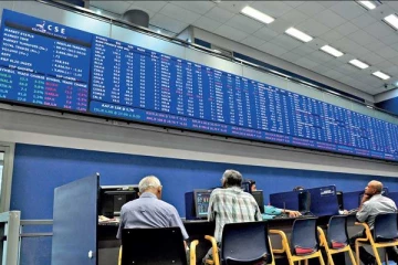 කොටස් වෙළෙඳපොළ තාවකාලිකව නවතී...