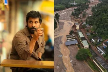 188 பேர் பலி, 225 பேர் மாயம் - நிவாரணம் உதவி வழங்கிய நடிகர் விக்ரம்