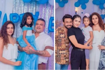 ජනප්‍රිය ගායක අමල් පෙරේරා සහ ශිරෝෂි දියණියගේ  උපන්දිනය සැමරූ හැටි (PHOTOS)