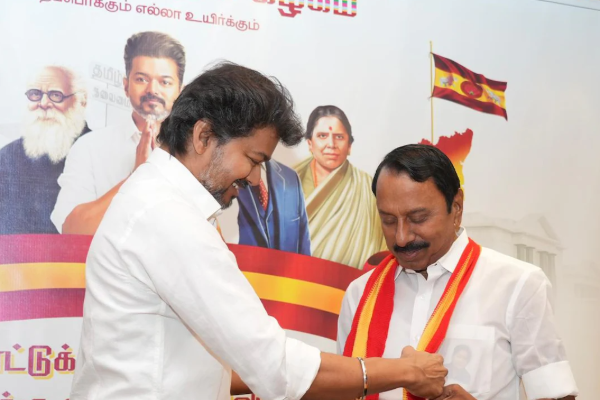 விஜய் கூட்டணியில் இணைய உள்ள புதிய கட்சி - புதுச்சேரியில் வலுப்பெறும் தவெக | Puducherry New Party To Join In Vijay Tvk Alliance