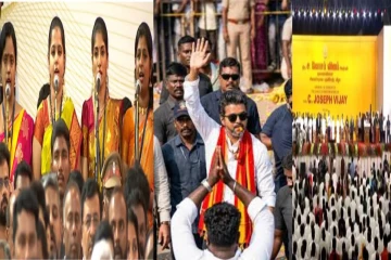 தமிழக அரசியல் வரலாற்றில் புதிய சகாப்தம்! முதலமைச்சராக பதவியேற்ற விஜயின் விழாவில் ஏற்பட்டுள்ள மாற்றம்