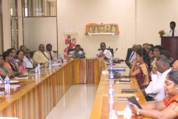 2025 ஆம் ஆண்டில் நிதியை உச்ச அளவில் பயன்படுத்த வேதநாயகன் வலியுறுத்து