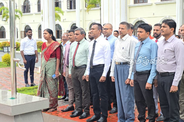 புத்தாண்டையொட்டி கடமைகளை பொறுப்பேற்றுக் கொண்ட அதிகாரிகள் | Commencement Ceremony For 2026