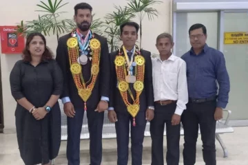 தங்கம் மற்றும் வெள்ளிப் பதக்கங்களை வென்று மலையகத்திற்குப் பெருமை சேர்த்த வீரர்களுக்கு வரவேற்பு