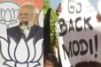 go back modi; பிரதமருக்கு ஏதிராக கறுப்பு கொடி போராட்டம் - 100க்கும் மேற்பட்டோர் கைது!