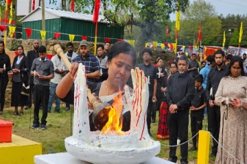 உலகத்தமிழர் வரலாற்று மைய “முள்ளிவாய்க்கால் நினைவிடத்தில் நினைவேந்தல்” -பெருமளவானோர் பங்கேற்பு