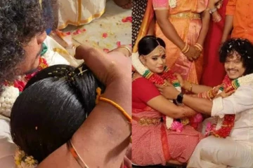 காதலியை மணந்த புகழ்... யாருக்கும் தெரியாமல் திடீரென்று நடந்த திருமணம்! தீயாய் பரவும் புகைப்படம்