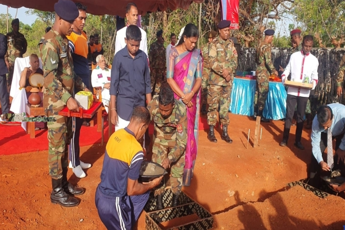 யாழில் தமிழ் இராணுவ வீரருக்கு புதிய வீடு | New House For Tamil Army Soldier In Jaffna