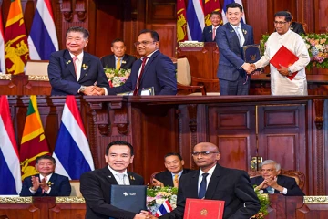 இலங்கை - தாய்லாந்துக்கிடையிலான சுதந்திர வர்த்தக உடன்படிக்கை கைச்சாத்து