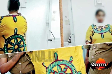 ධර්ම චක්‍රයක් ඇදගෙන හිටියා කියලා මුස්ලිම් කාන්තාවක් අල්ලලා - බැලින්නම් සුක්කානමක්