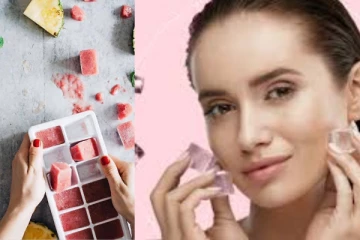 කිසිම වියදමක් නැතුව අයිස් කැටයකින් විතරක් ලස්සන වෙන්න.. (VIDEO)